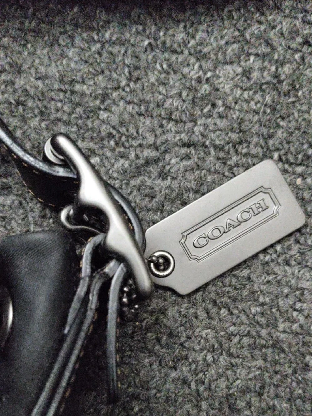 Coach crossbody drawstring